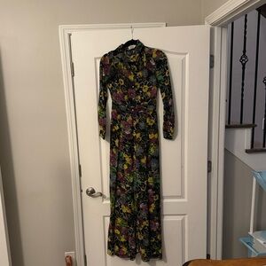Floral Long Sleeve Dress
